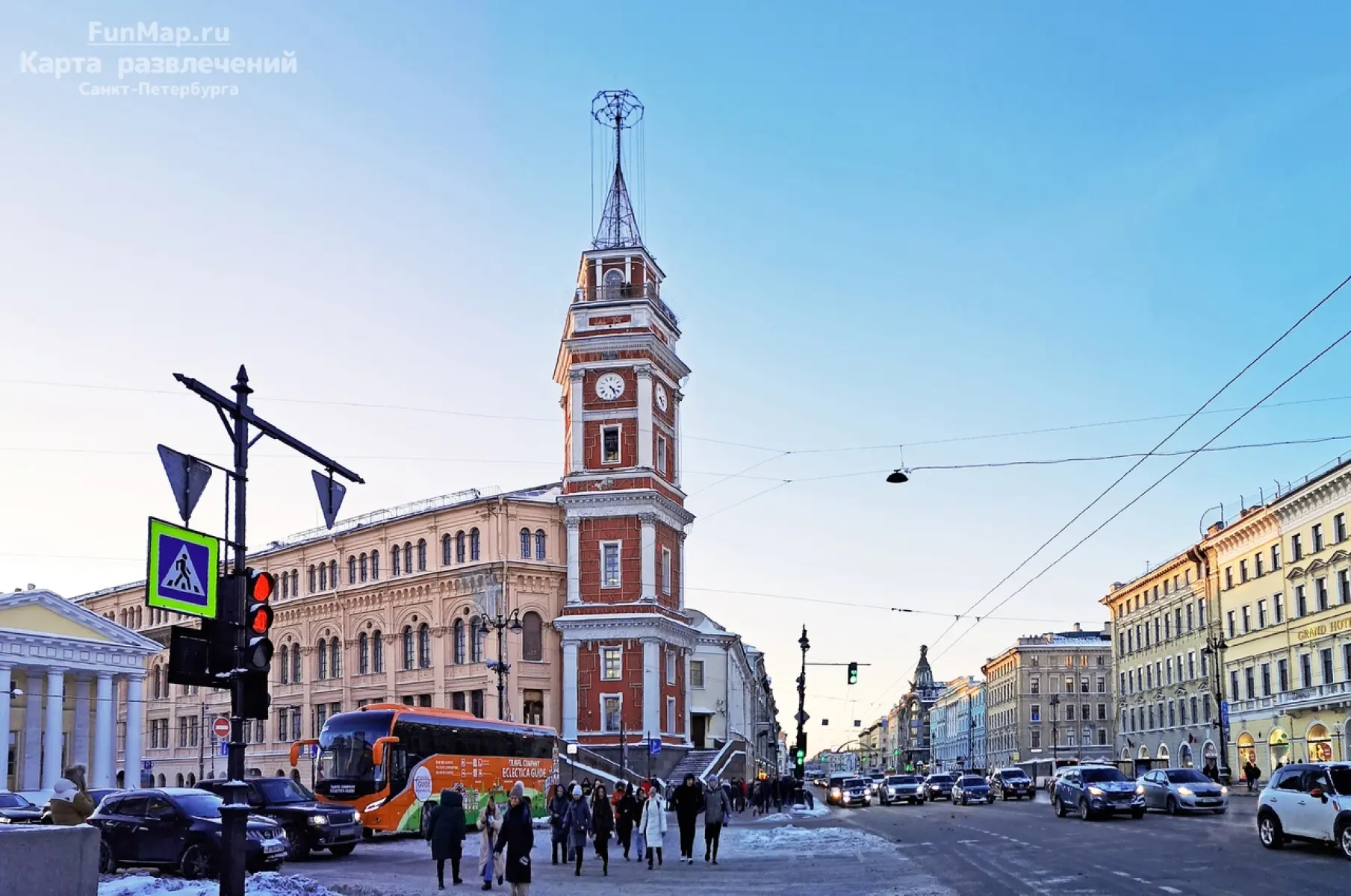 Панорама центра Санкт-Петербурга с Башни городской думы