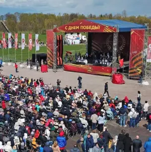 День Победы в Буферном парке г.Пушкина Буферный парк (г.Пушкин)