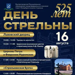 День Стрельны 2025 Общественное пространство "Стрельнинская Бухта"