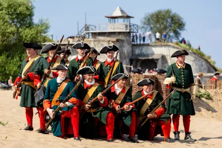 Исторический фестиваль «Бой за остров Котлин» Форт Риф (г. Кронштадт)