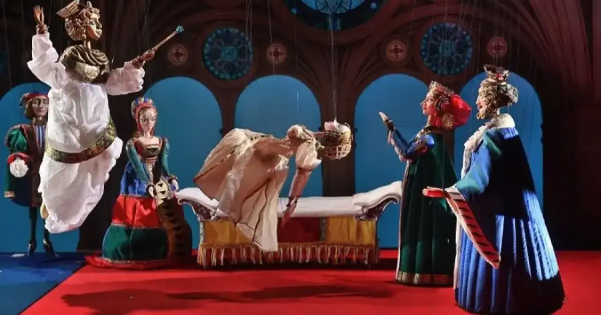 Кукольный спектакль «Спящая красавица» для детей. Театр марионеток им ...