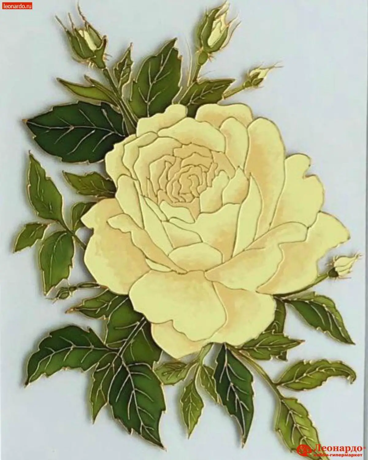Поэтапное рисование розана