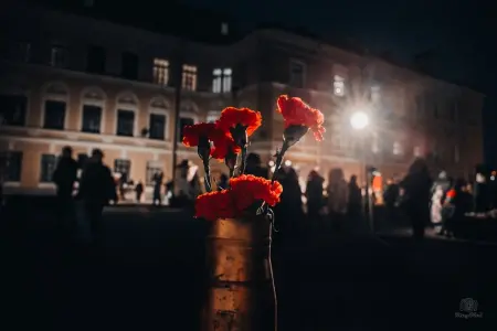Мероприятия посвященные 80-летию со дня снятия блокады Ленинграда Дворцовая площадь