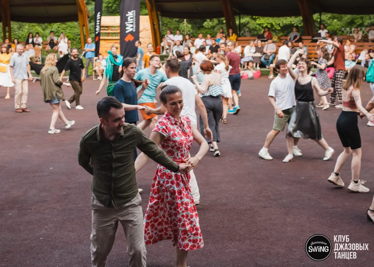 Танцевальная джазовая вечеринка Summertime Swing . ЦПКиО им. С.М. Кирова  (Елагин остров)