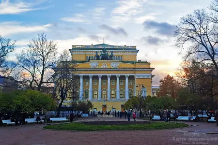 Экскурсия «Театральный пролог» Александринский театр~ пл. Островского, 6