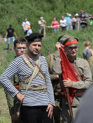 Военно-исторический фестиваль в деревне Пудомяги дер.Пудомяги Гатчинского района ЛО