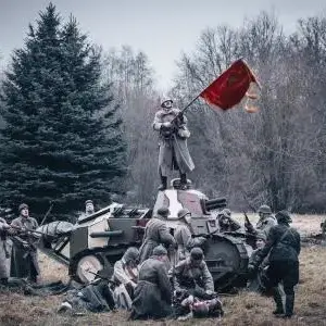Военно-исторической фестиваль к годовщине Свирско-Петрозаводской наступательной операции 1944 года Лодейнопольский район Ленинградской области